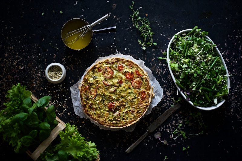 Italian Vegetable Pie (glutenfree) by Yellow Mood Kitchen